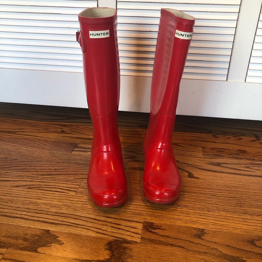 Hunter rain boots